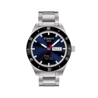 天梭TISSOT律驰系列自动机械男士手表男表钢带石英手表T044.430.21.051.00