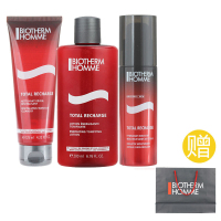 Biotherm碧欧泉男士焕能润泽三件套装 （洁面+水+保湿露）