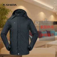凯仕达 春秋新款 男士时尚运动户外棉服风衣 防风保暖 KD11602-1