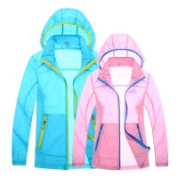 凯仕达2016夏季新品修身款时尚运动休闲男女薄款皮肤衣外套情侣款风衣KD1518-1