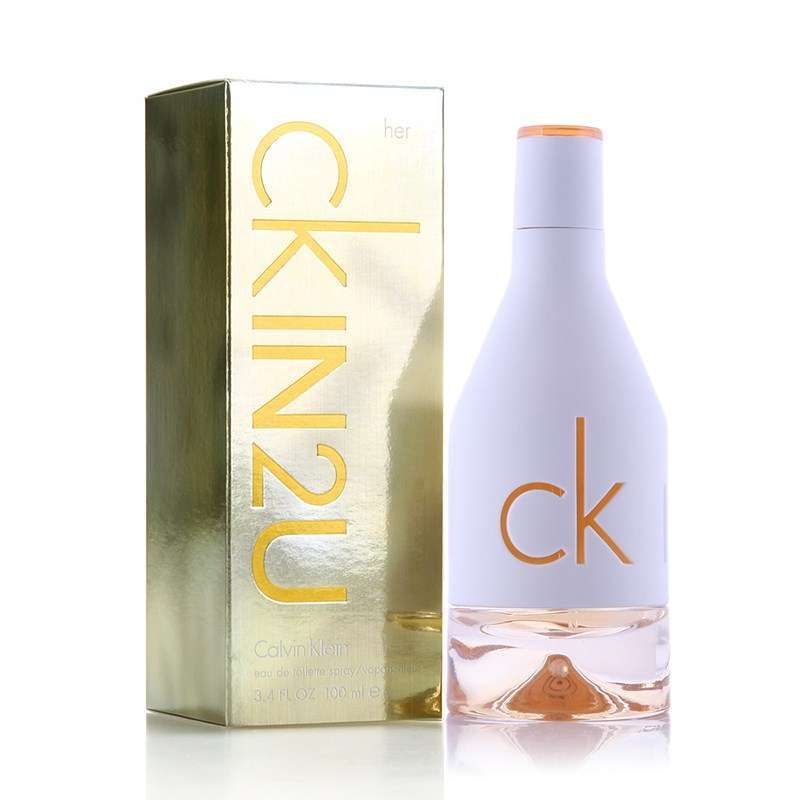 calvinklein卡尔文克莱恩ck香水ckin2u喜欢你女士淡香水100ml