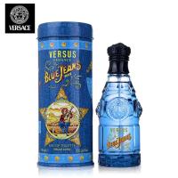 VERSACE 范思哲 蓝牛仔男士香水75ml/蓝色可乐 中性清新自由
