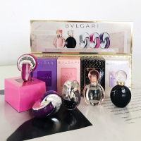 宝格丽女士香水五5件套Q版5ml*5(玫瑰金漾+紫水晶+白水晶+粉水晶+罗马)