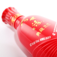 【酒厂自营】今世缘42度浓香型白酒典藏福缘500ml 单瓶装包邮礼盒