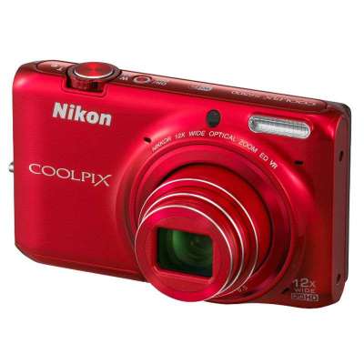尼康 数码相机 S6500（红）