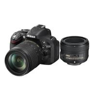 尼康 数码单反相机 D5200双头套机（18-55mm f/3.5-5.6G+50mm f/1.8G）