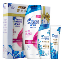 海飞丝丝质柔滑洗发露400ml送致美80+80礼盒装