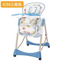AING爱音欧式C002X多功能可折叠便携婴儿餐桌椅宝宝餐椅儿童餐椅
