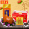 全聚德香辣烤鸭酱组合礼盒 北京特产 北京烤鸭 香辣烤鸭 烤鸭酱(共1180克)