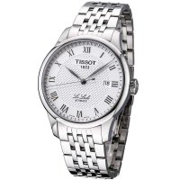 联保天梭手表力洛克系列机械男表T41.1.483.33