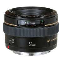 佳能Canon EF 50mm f/1.4 USM 镜头 正品行货 佳能口官方标配黑色