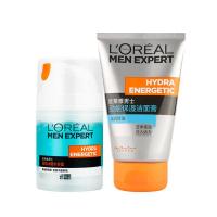 欧莱雅 男士劲能冰酷水份露套装（劲能冰酷水份露+劲能保湿洁面膏）