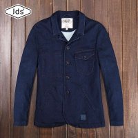 角斗士新品男装牛仔外套 韩版潮牛仔夹克英伦修身牛仔西装jacket