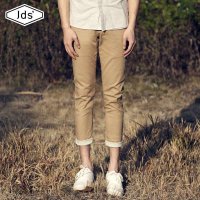 角斗士男士韩版修身小脚休闲九分裤 英伦夏9分裤休闲裤