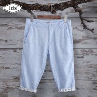 休闲七分裤 角斗士夏季男士修身7分裤 韩版七分短裤休闲裤男裤