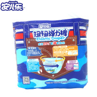 安儿乐扭扭弹力裤男款大号L18+4片[9-14KG]