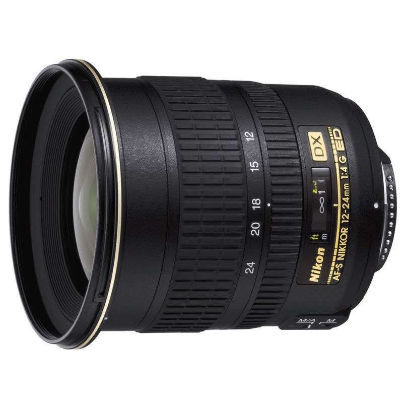 尼康/Nikon镜头 AF-S DX 12-24mm f/4G 尼康卡口广角变焦镜头 52mm口径 APS-C画幅镜头图片