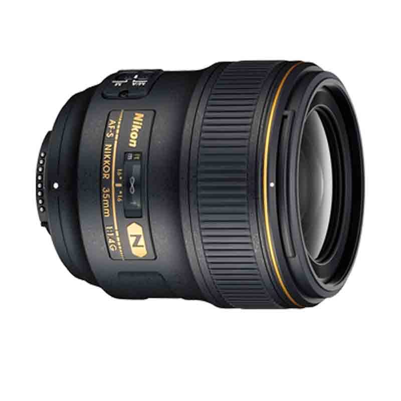 尼康(Nikon) AF-S 35mm f/1.4G 尼康卡口 67mm口径 广角定焦镜头金圈 尼康卡口67mm【礼包】