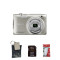 尼康（NIKON） Coolpix A100 便携数码相机（套餐二）（2.7英寸 2048万像素5倍光学变焦 ) 银色