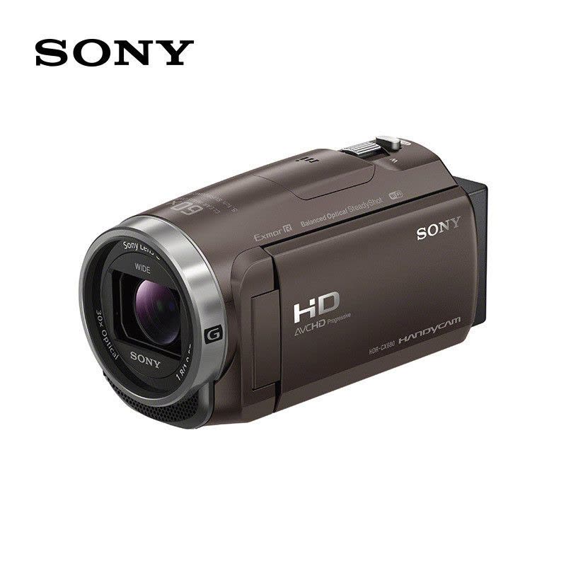 索尼SONY HDR-CX680/TI 高清数码摄像机5轴防抖30倍光学变焦下单送清洁