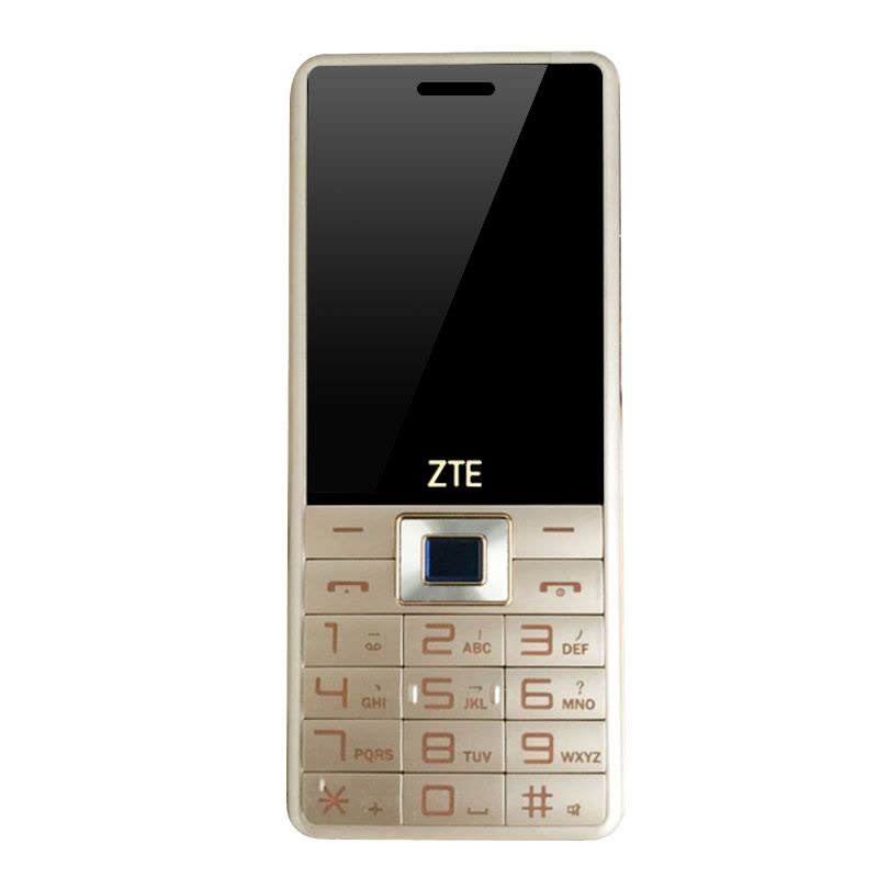 中兴(ZTE) ZTE-C V16 天翼电信CDMA直板按键大声音大字体低辐射老人手机(金色)图片