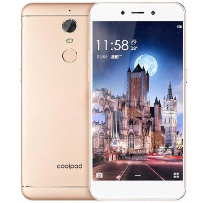 【送钢化膜+指环支架 】 酷派(Coolpad) 8737A 全网通4G智能手机 支持指纹识别 亲情模式 全金属机身 一体机 锐志金 双卡双待 店铺保修1年