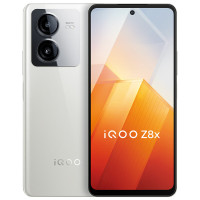 vivo iQOO Z8x 8G运行 128G内存 5G手机 6000mAh长续航 骁龙6 零感蓝光彩 月瓷白