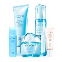 高姿(专柜包邮)雪耳水活保湿礼盒3+2补水滋润亮白护肤正品化妆品 （洁面+保湿霜+保湿水+BB霜+保湿乳）