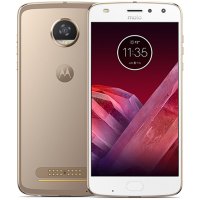 【送自吸背壳】摩托罗拉 Moto Z2 Play（XT1710-08）4GB+64GB 金色 全网通4G手机