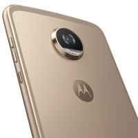 【送自吸背壳】摩托罗拉 Moto Z2 Play（XT1710-08）4GB+64GB 金色 全网通4G手机