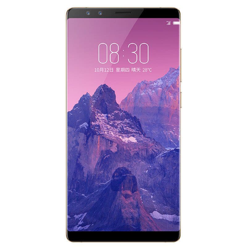 【送自拍杆+指环扣】努比亚(nubia) Z17S 全网通 6GB+64GB 黑金 移动联通电信4G手机 双卡双待图片