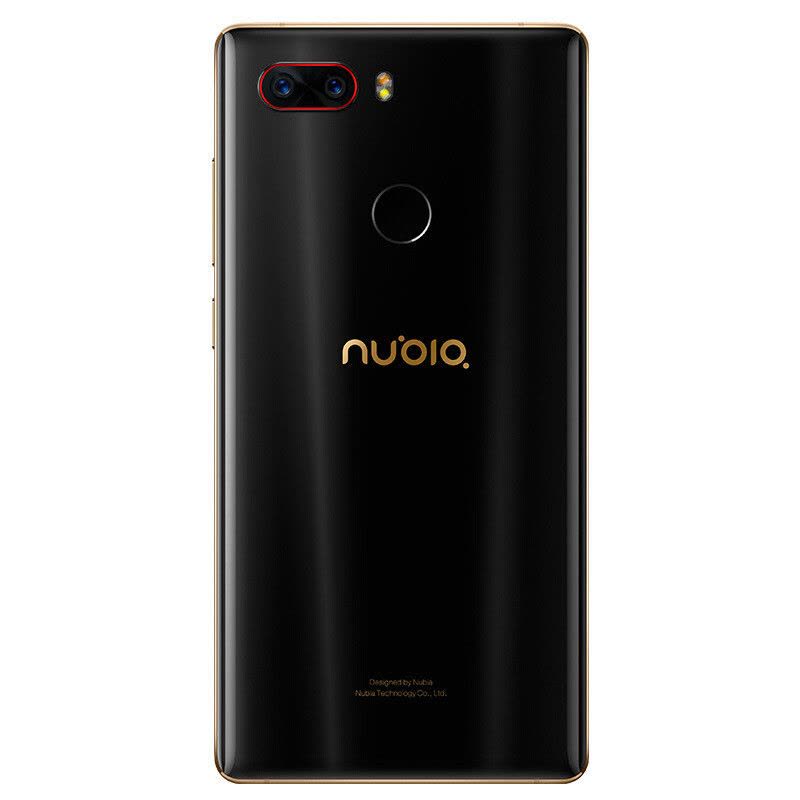 【送自拍杆+指环扣】努比亚(nubia) Z17S 全网通 6GB+64GB 黑金 移动联通电信4G手机 双卡双待图片