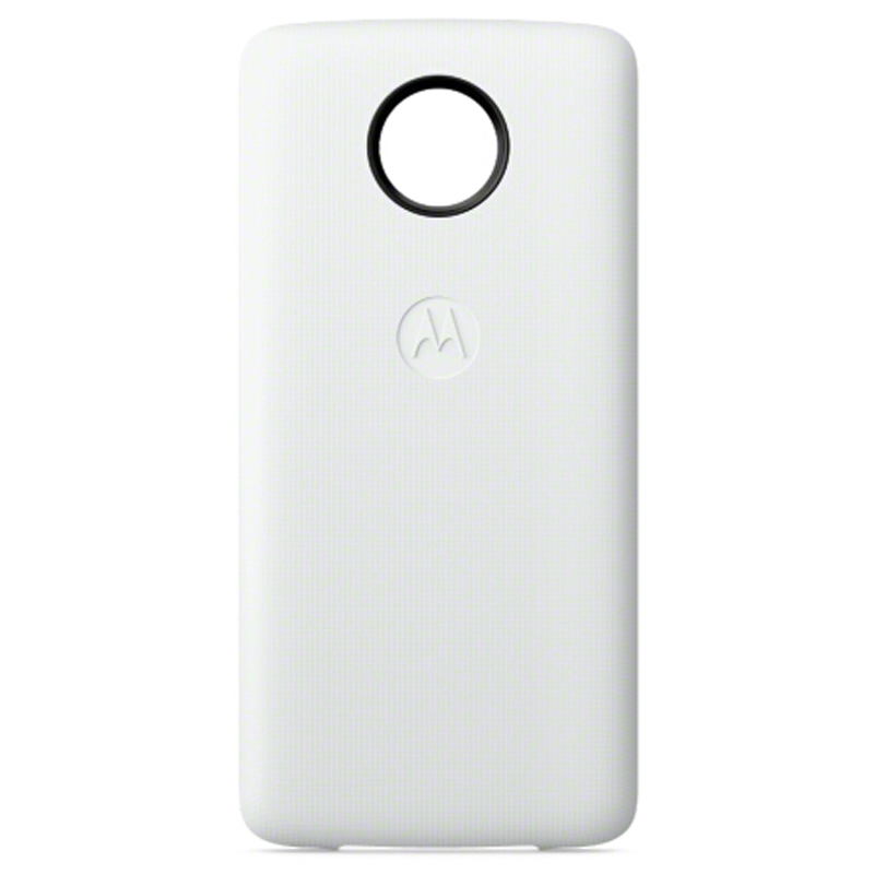 【mini摩电 电池模块】摩托罗拉（Motorola）Moto Mods mini摩电-薄电模块 白色