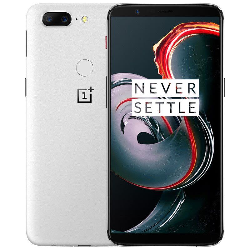 【国行原封 支持验机】一加手机5T（A5010）OnePlus 5T 8GB+128GB 砂岩白 全网通 双卡双待 移动联通电信4G手机图片