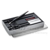 LAMY 凌美 喜悦系列墨水笔套装 黑色 黑杆红夹1.9mm