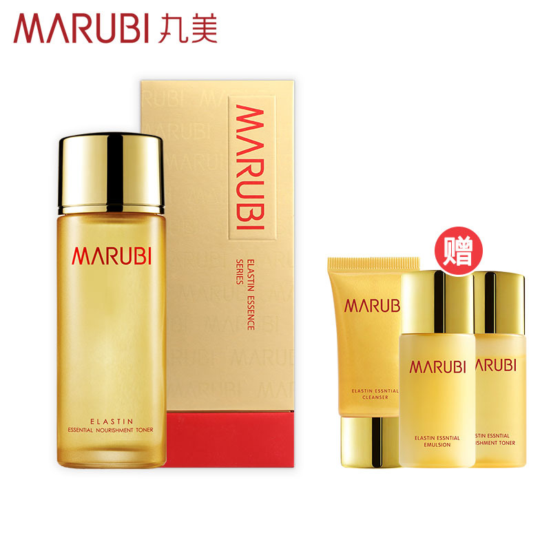 MARUBI丸美弹力蛋白精华保养液100ml 我的弹力水紧肤淡皱滋润营养修护提拉紧致保湿补水柔肤水 爽肤水面部护理护肤品