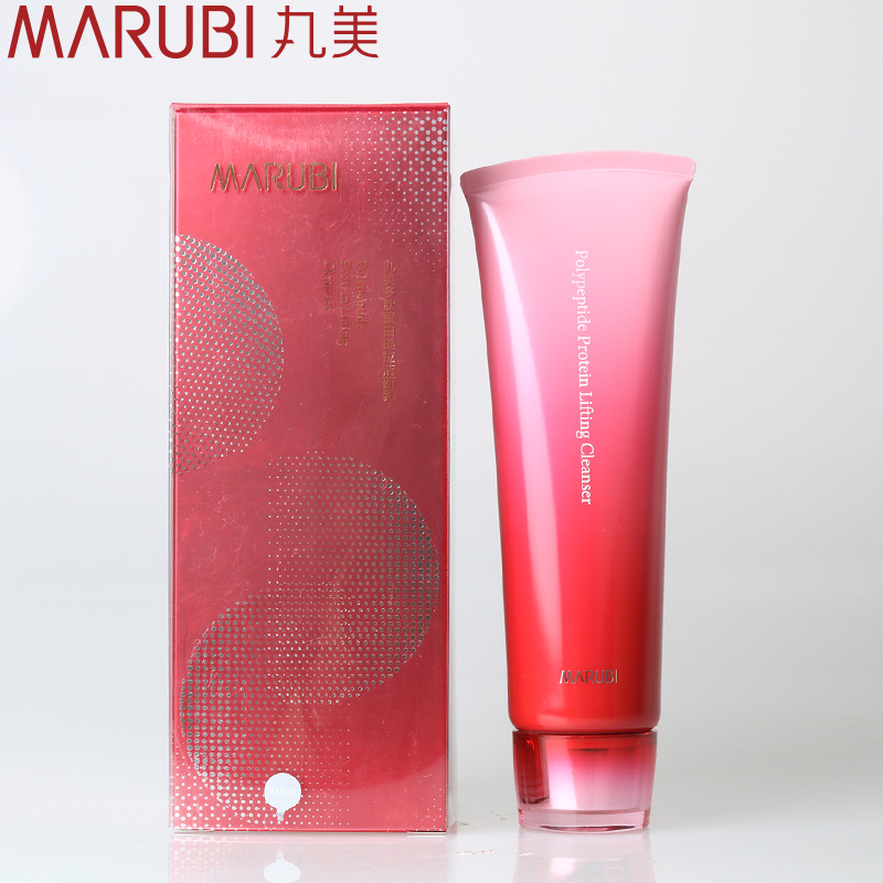 MARUBI丸美洗面奶 多肽提拉紧致润养洁面乳120g 清洁滋润保湿提拉紧致抗淡皱正品专卖女 面部护理护肤化妆品