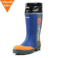 非常行正品雨鞋男雨靴水鞋套鞋 安全鞋发泡橡胶鞋 钢包头男胶鞋 顶级雨靴