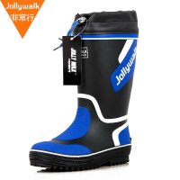 [非常行原创]胶鞋儿童雨鞋 男童雨靴学生雨靴水鞋 束口套鞋