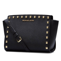Michael kors迈克.科尔斯MK真皮/牛皮十字纹铆钉30T3GSMM2L单肩包