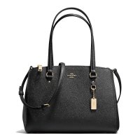 蔻驰（COACH)新款十字纹皮革STANTON CARRYALL手提女包小号36881 36882