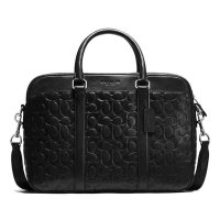 Coach蔻驰男士时尚拉链式商务休闲斜挎包单肩包男包 71798