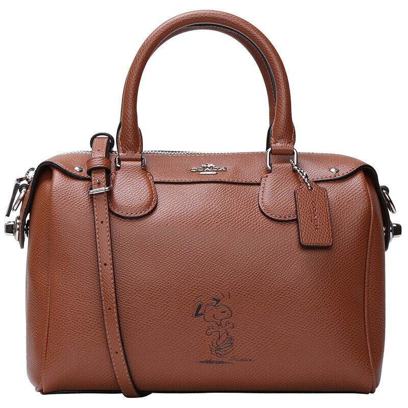 COACH 蔻驰 女士史努比系列波士顿手提单肩斜跨包 37272