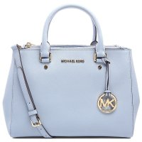 MK 迈克.科尔斯 Michael Kors 杀手包 笑脸包十字纹中号30S4GTVS6L 藏蓝色