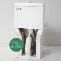 法恩莎卫浴家用马桶卫生间抽水坐便器方形节水虹吸式座便器FB1697（坑距联系客服备注）