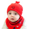 贝迪牛2017秋季新款+新生儿帽子婴儿帽子夏0-3-6个月春秋冬季男女宝宝帽子胎帽套头帽两件套