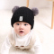 贝迪牛秋冬宝宝儿童毛线帽子0-1-3-4岁男女婴幼儿针织帽保暖帽包芯纱套头帽