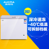 澳柯玛（AUCMA）BC/BD-202SFA 202升-40℃低温冷柜冰柜 单温冷冻冷藏转换柜 深冷冻顶开式卧式冷柜