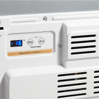 美的(Midea)BD-106UV白色 106升单温全冷冻冷柜 侧开门 全抽屉冷冻柜冰柜(白色)