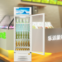 美的(Midea)SC-276GWMQ 276升商用展示柜单门冰柜饮料柜 保鲜柜立式展示柜冰柜玻璃门冷藏柜